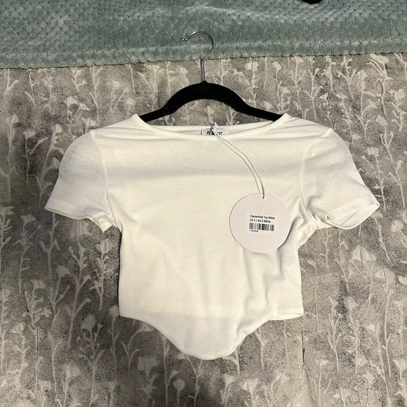 Princess Polly Tops Princess Polly White Tee Poshmark